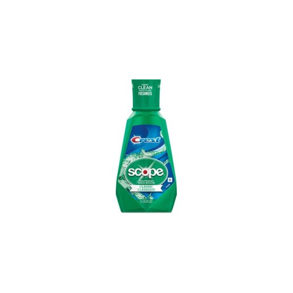 Crest Case of 6 1-L Bottles Mouthwash Mint Scent MOQ=1, Pkg Qty=6 95662 - main